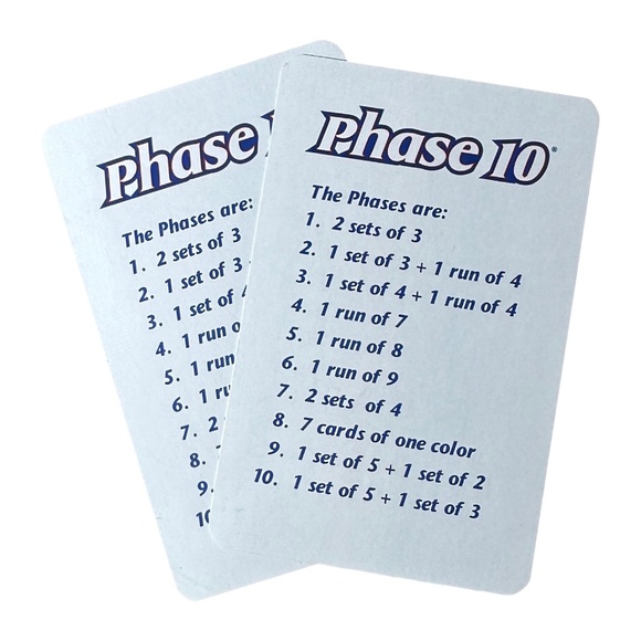 Mattel Games Phase 10 Card Game - Picture 5 of 5